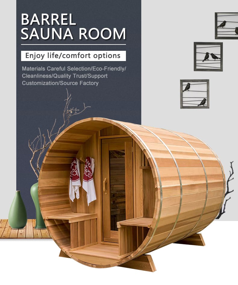 Cedar-Solid-Wood-Infrared-Barrel-Sauna-Room-27