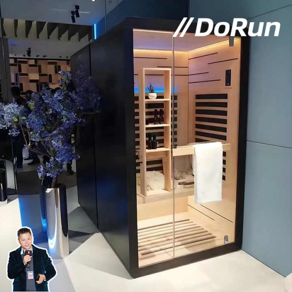 Luxury Indoor High Quality Custom Square Far Infrared Steam Sauna - Image 6