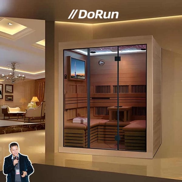 Modern Style Indoor Sauna Canadian Cedar High-end Customization Luxury Sauna - Image 4