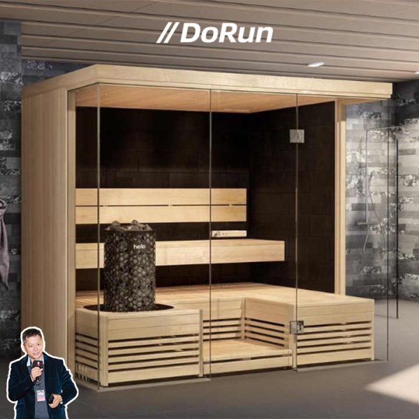 Luxury Indoor High Quality Custom-Built Square Far Infrared Steam Modern Design Sauna - Image 6