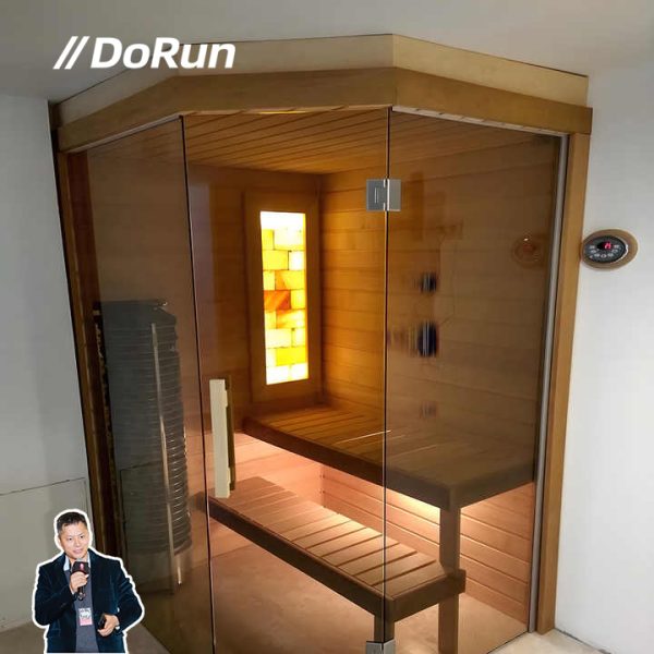 High Quality Indoor Custom Square Far Infrared Steam Sauna Solid Wood - Image 5