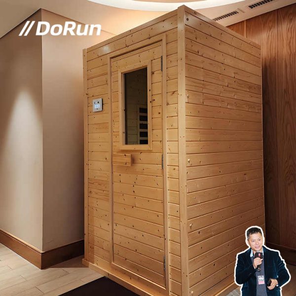 Indoor Garden Sauna with Red Cedar Wood Traditional Sauna - Image 6