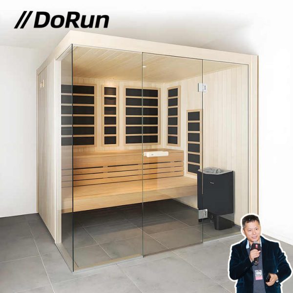 Manufacturer Priced Red Cedar Spa Shower Bath Sauna Room - Image 6
