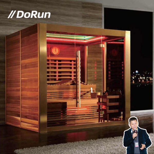 Indoor Infrared Sauna Red Cedar  2-6 Person - Image 3