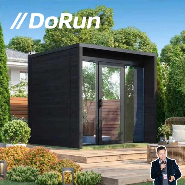Modern Red Cedar Outdoor Steam Sauna Room - Image 7
