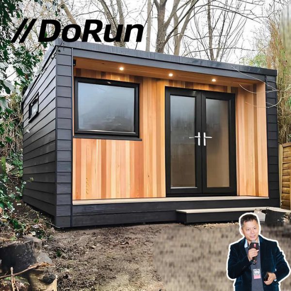 Modern Red Cedar Outdoor Steam Sauna Room - Image 9